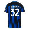 Original Fußballtrikot Inter Mailand Dimarco 32 Heimtrikot 2023-24 Für Herren